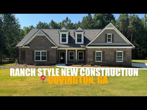🏡 New Construction Ranch in Covington, GA | Walk This Stunning Home With Me!🔥