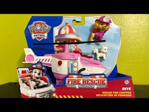 Paw Patrol Vehicle Reviews: Skye’s Fire Rescue Helicopter
