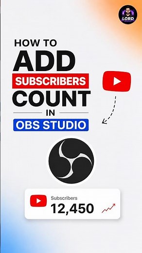 How to Add LIVE Subscriber Counter in OBS Studio (2026) | YouTube Live Sub Count