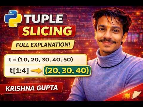 Beginner to Pro: Tuple Slicing in Python 🚀