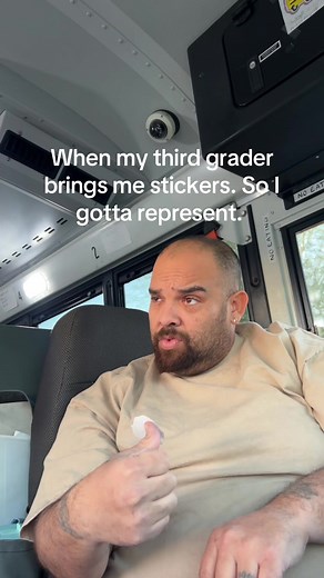 I love the little gifts. #fyp #bigmike #busdriver #schoolbus #elementaryschool