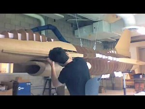Building a cardboard F-16