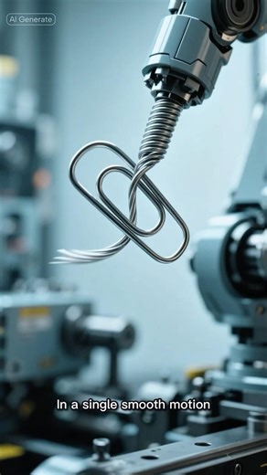 How Paper Clips Are Made 😮 | From Steel Wire to Perfect Shape