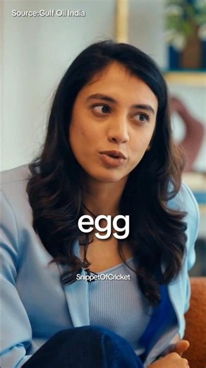 The entire team of egg bhurji made by Smriti is addictive. #smritimandhana #womenscricket #cricket