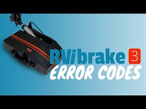 RVi Support: RVibrake3 Error Codes
