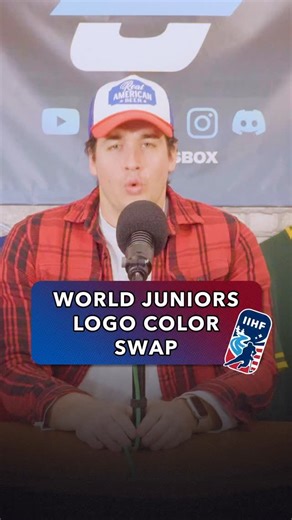 Cherry Pickin’ 🍒 on Instagram: "World Junior Logo Color Swap! #hockey #iihf #worldjuniors"