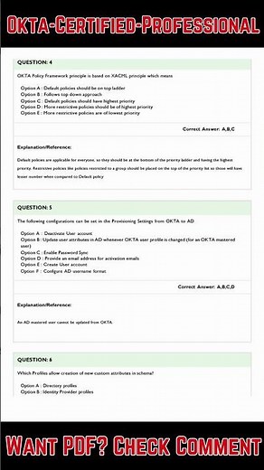 Okta Certified Professional Hands-On Configuration Exam for OIE Okta-Certified-Professional