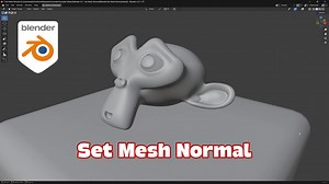 Blender - Set Mesh Normal GeoNode