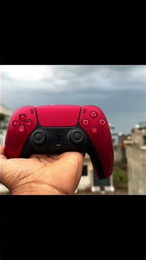 PlayStation Controller Volcanic Red Colour #trending #ytshorts #youtubeshorts #gaming #ps5