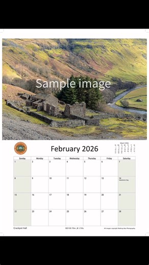 2K views · 54 reactions | Flipping ‘eck it’s my 2026 Calendar and it ships all over the place, U.S.A. Canada, Australia, Europe and Ireland and don’t forget good old Great Britain…… If you fancy a present for someone who loves landscapes or even a present for yourself check out the website (link in the comments). | Walking Man Photography | Facebook