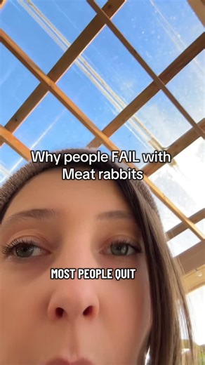 Roots & Rabbits Homestead on Instagram: "Most people don’t quit raising meat rabbits because rabbits are difficult — they quit because they don’t have a system. Starting with the wrong breeds, overfeeding pellets to force growth, and reacting to problems instead of preventing them all come from the same issue: no clear system in place. A good meat rabbit system starts with proven meat breeds, supports a fiber-first diet, and allows steady, predictable growth instead of constant troubleshooting.