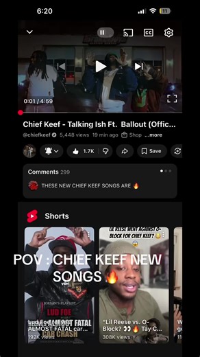 Chief Keef Unveils Two New Songs and Videos
