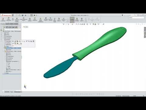 Solidworks - remove intersecting material from within an assembly