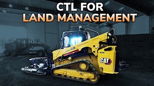 Video: Review of Cat 275XE compact track loader, HM418 mulcher