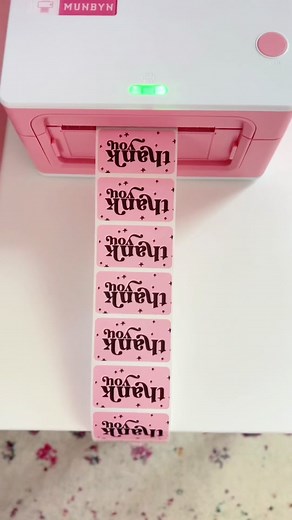 Custom Sticker Making with Thermal Label Printer