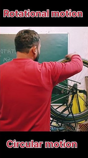 Understanding Rotational Motion with a Cycle | Easy Physics Experiment