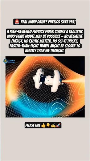 🚨 Real Warp Drive? Physics Says YES!