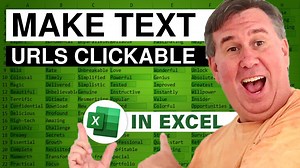 Excel Tutorial: Convert Text URLs to Clickable Hyperlinks Using VBA