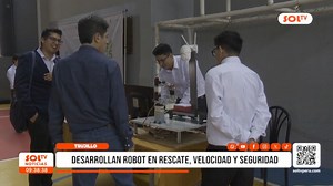 Robot de rescate UNT sorprende con increíble avance tecnológico