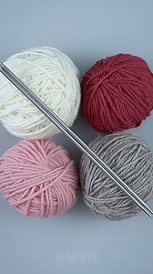 20K views · 272 reactions | A knitted headband out of leftover yarns easily and simply! | Miarti - Crochet and Knitting | Facebook