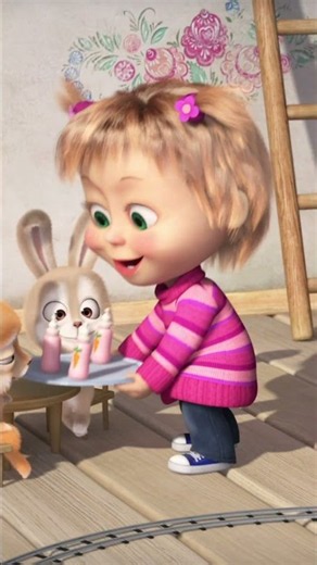 Role Model! 🤗🐰 #MashaKnowsBest #MashaAndTheBear #Shorts #cartoon #kids #mashaandthebear #animation
