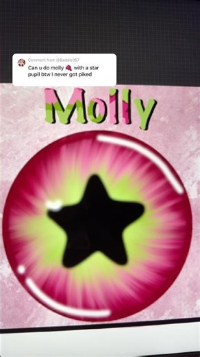 eye series | molly🍇 | #shorts #procreate #satisfying #shortsviral #digitalart #art