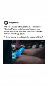 150K views · 7.2K reactions | This take by Ant aged like fine wine  (Via Netflix ‘Starting 5’) | Hoops Hall | Facebook