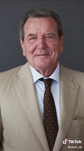 Gerhard Schröder im exklusiven Interview dieser Woche