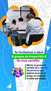 Te invitamos a formar parte de los grupos de Prepa PRO. Juntos transformamos la educación. ✨🎓 #PrepaPRO Más información ingresa en 🌐 https://bit.ly/3DinNUT o comunícate al ☎️8003888767 | Secretaría de Educación de Guanajuato SEG