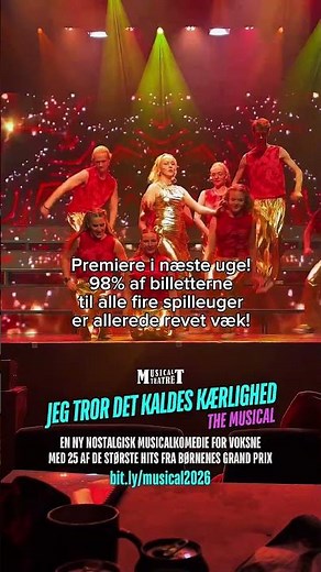 "Arabiens drøm" – første sceneprøve (Jeg tror det kaldes kærlighed: The Musical)