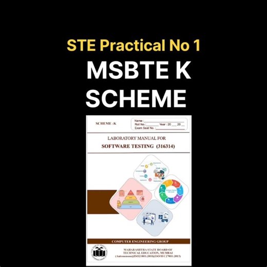 Software Testing (316314) Practical No. 1 MSBTE K-Scheme #eduarena#softwareengineer #software