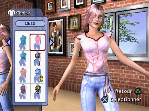 Les Sims 2 online multiplayer - ps2