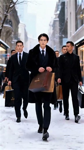 CAPCUTビジネススーツロングコートメンズおもしろい！
