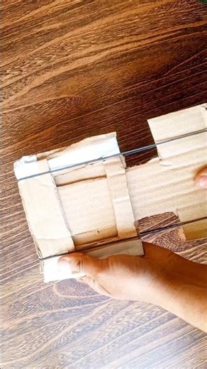 Make Slingshot Using Cardboards Amazing Crafting #diy #hacks #crafts #cardboardhacks
