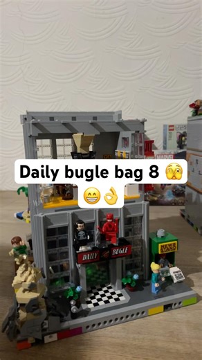 Lego daily bugle bag 8 😁👌 #lego #legomarvel