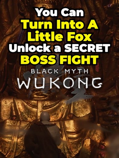 Turn Into a Fox and Find The Secret Boss Fight Using the FOX in Black Myth Wukong! How to get the Non-Void Spirit in Black Myth Wukong! #Blackmythwukong #blackmythwukonggameplay #blackmythwukonggame #blackmythwukongps5 #Blackmythwukongtips #Blackmythwukongtutorial #schlayer