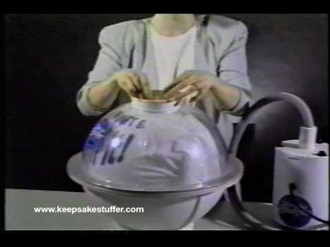 Keepsake Stuffer Balloon Machine - Stuffing a Tee Shirt