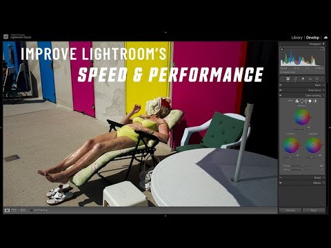 Setting up Lightroom for speed and performance