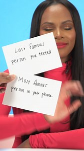 Tika Sumpter Reacts Plays This or That and tell us who's in her phone. What famous person would you want to be friends with? leave us a comment below! #tikasumpter #tika #thisorthat #cocoabutter #tylerperry #oprah #kellyrowland #jamesmarsden #celeb #celebrity #celebs | Cocoa Butter