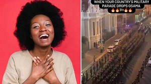 Upbeat army marches to 'Osama' in uplifting video: “It can only be SA”