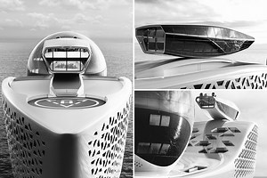 Earth 300 is $700m 'Noah's Ark' superyacht built to 'ensure humanity's survival'