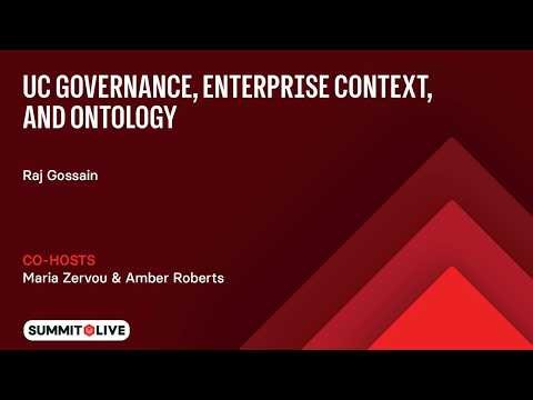 UC Governance, Enterprise Context, and Ontology