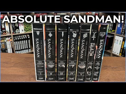 Absolute Sandman Overview | Color Comparison | Neil Gaiman | One of the Greatest Comics Ever!
