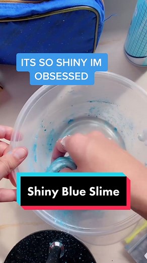 Shiny Blue Slime Making Tutorial