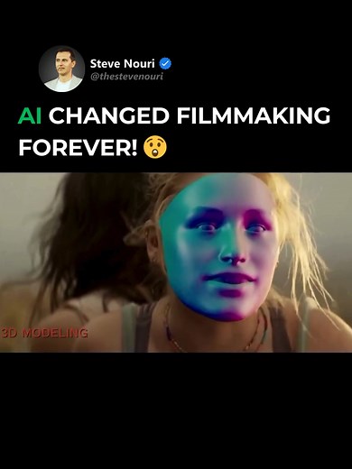 AI can visually translate film and TV into any language to enable stories to be told exactly as they were intended. Or the same movie can be watched with different ratings. Generative AI is touching every media and we are just watching the emergence of these products. 2023 is going to be a great year for AI.🦾 Follow for more @stevenouri Credit FlawlessAI #ai #chatgpt #aitools #openai #aitips #machinelearning