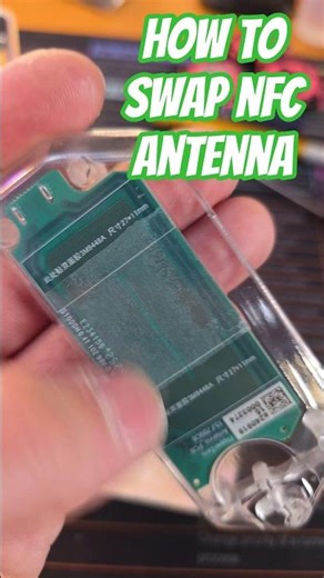 Swapping NFC Antenna On Flipper Zero #flipperzero #nfc #nfctech