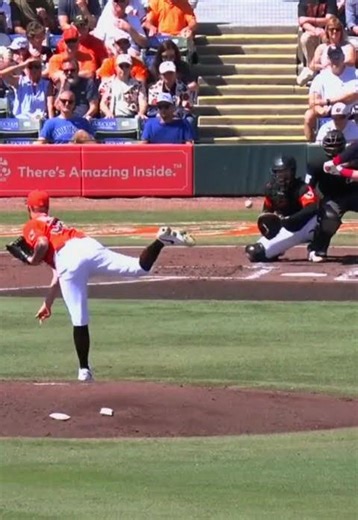 Kyle Bradish 5Ks vs Braves #mlb #orioles #kylebradish #strikeouts #highlights