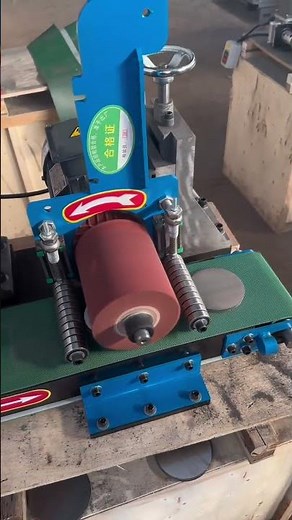 Small Parts Belt Sander | Mini Bench Sander for Metal Finishing