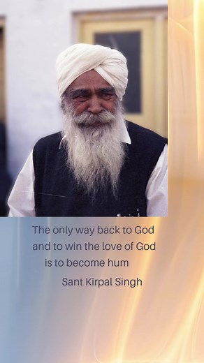 We are to live in the world, but while remaining in the world, the needle of our compass should always point to the north (God, the true Master). Sant Kirpal Singh | Right Understanding