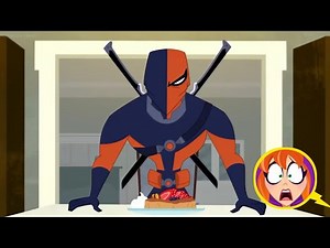 Batgirl vs. Deathstroke part 2 | #DinnerForFive | DC Superhero Girls